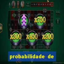 probabilidade de jogos de futebol